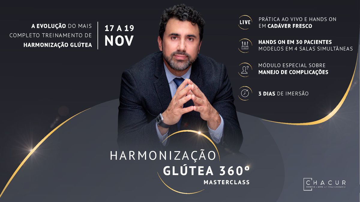 banner do curso do dr roberto chacur Harmonização Glútea 360